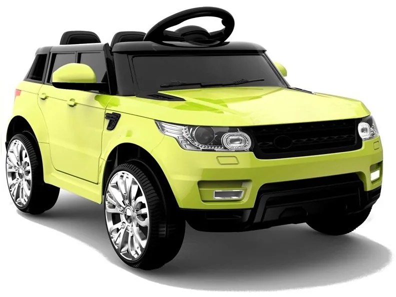 Auto na akumulator hl1638 zielone