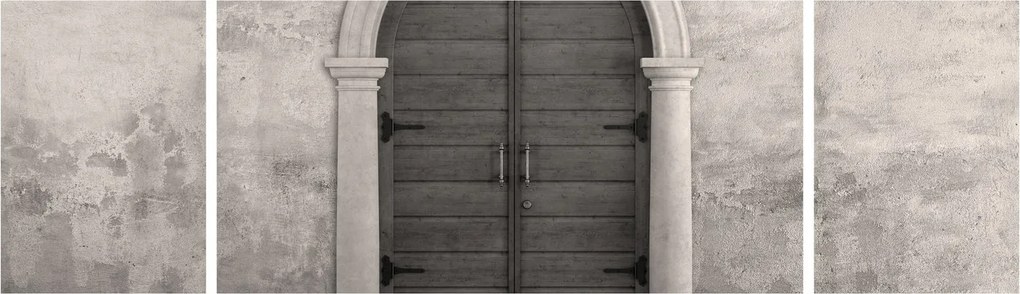 Obraz - Tajemnicze drzwi (170x50 cm)