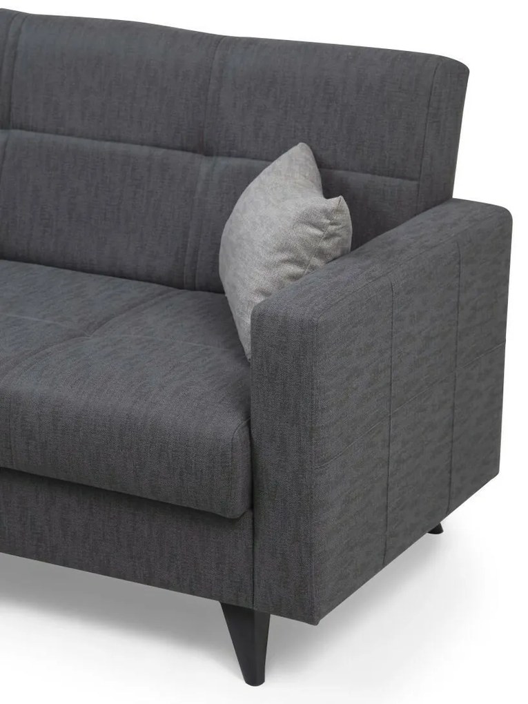 Sofa Polya ciemnoszara
