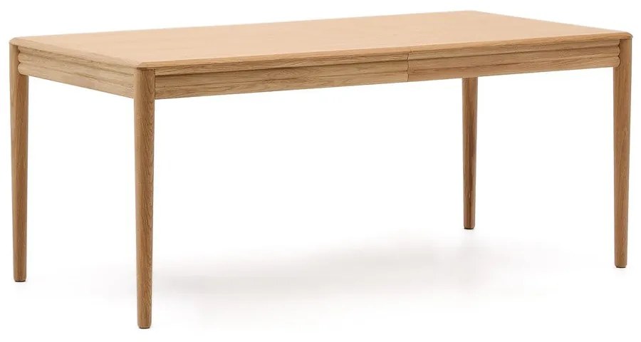 Rozkładany stół z dodatkowym blatem w dekorze dębu 90x160 cm Lenon – Kave Home