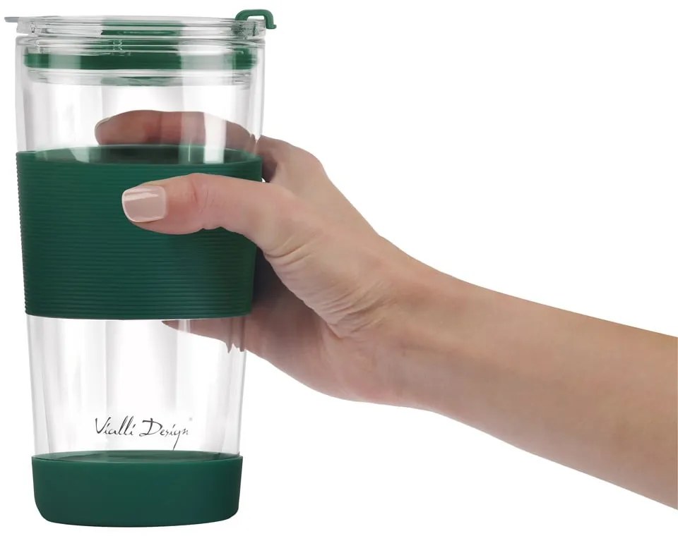 Zielony kubek termiczny 600 ml Fuori – Vialli Design