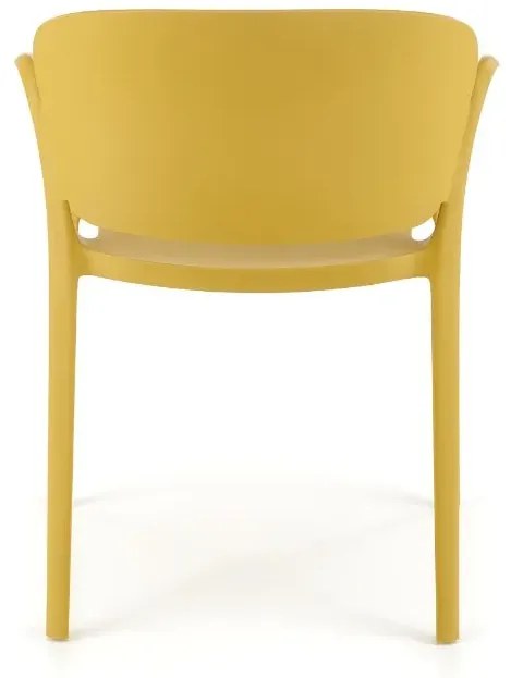 Krzesło K491 musztardowe HALMAR