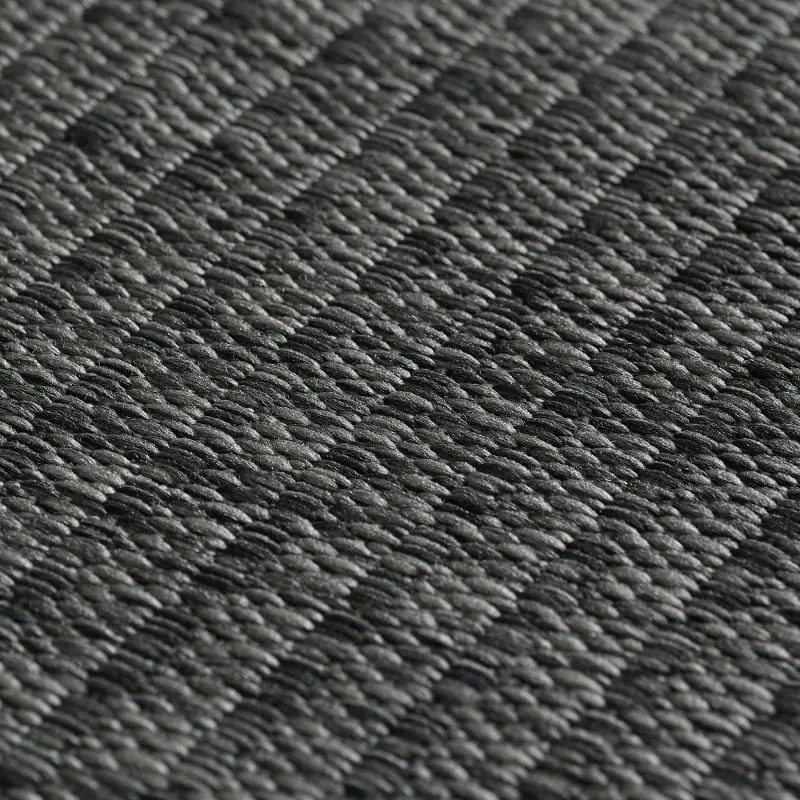 Dywan uniwersalny Giza czarny 120 cm x 120 cm koło