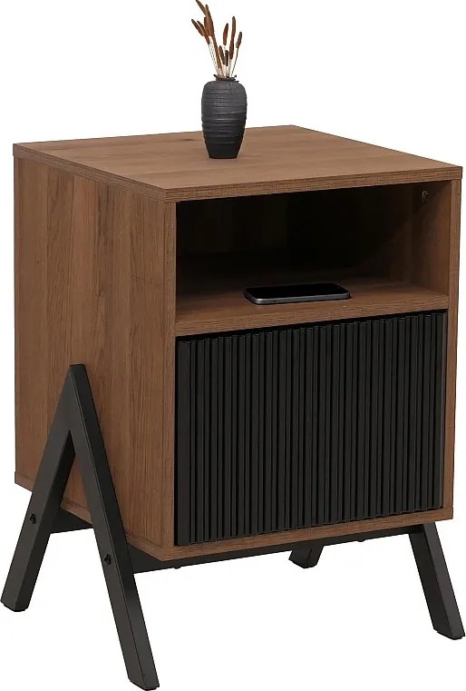 Szafka nocna MCW-O40,  naturalny