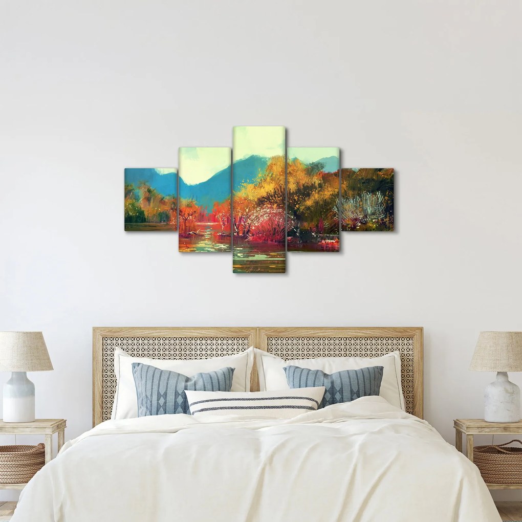 Obraz - Kolory jesieni (125x70 cm)