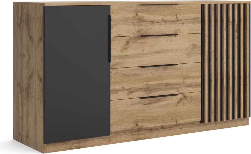 Komoda ZENO 160 cm do Salonu Sypialni Dąb wotan