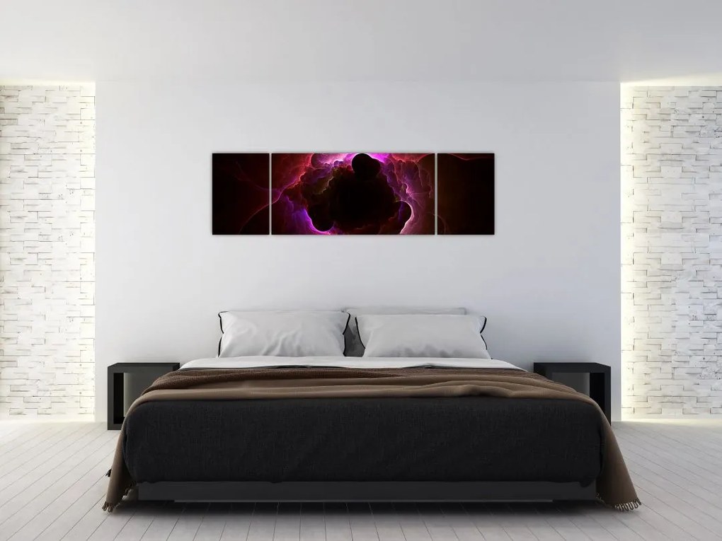 Obraz - abstrakcja chmur (170x50 cm)