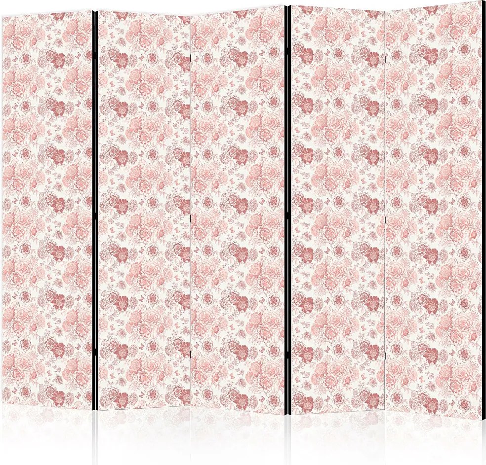 Parawan akustyczny Artgeist Kwiaty 225 x 172 cm 1 szt