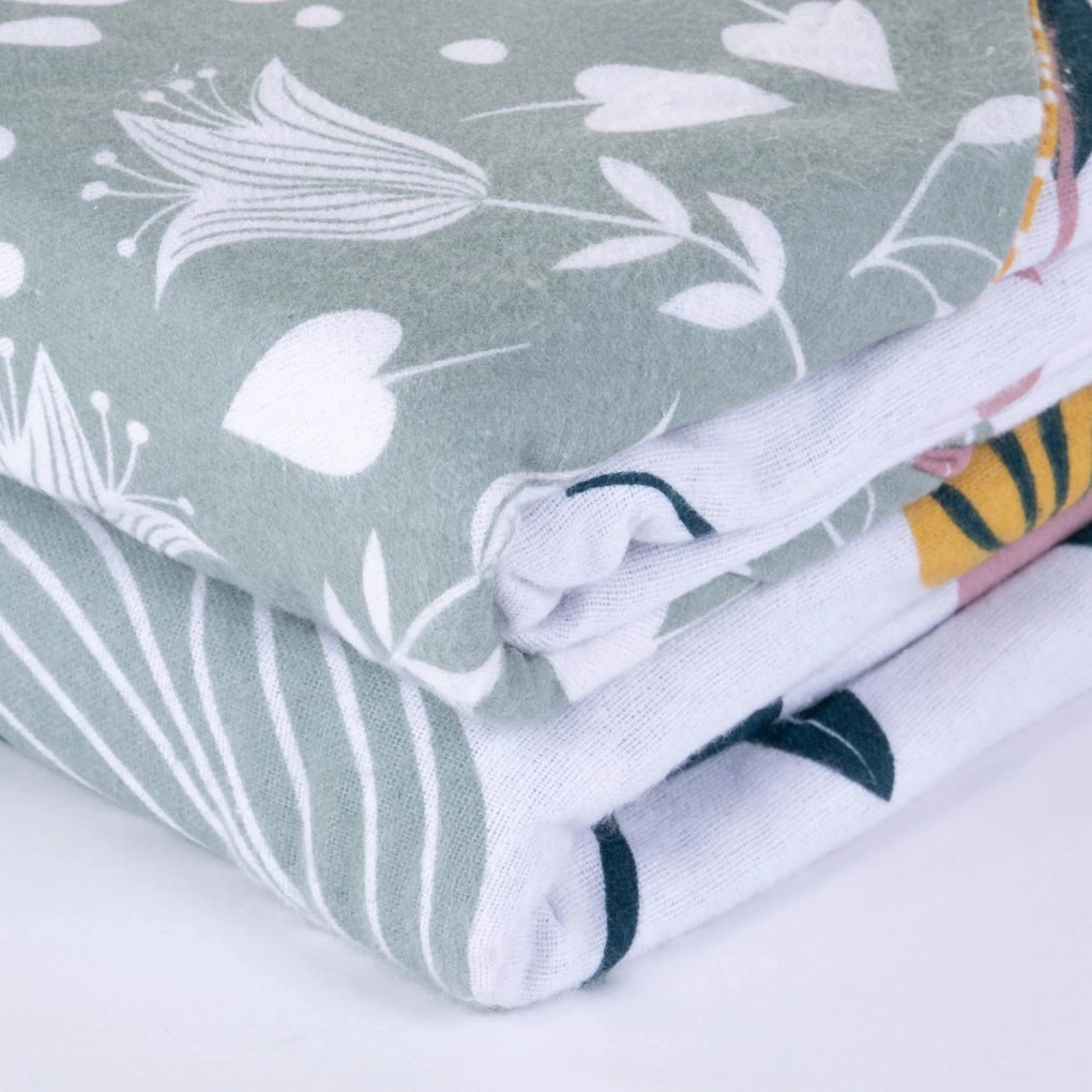 Pościel flanelowa COO, dwustronna, 220 x 240 cm