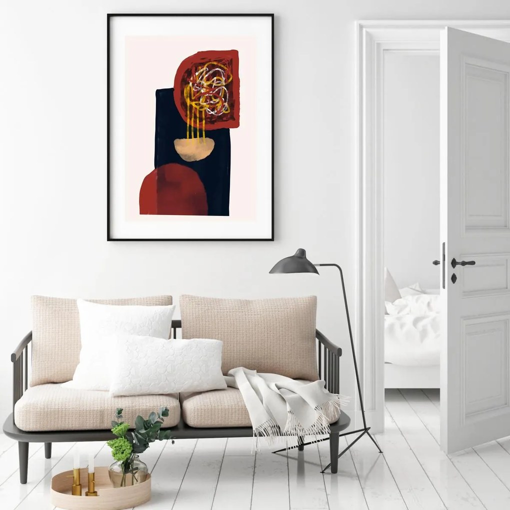Plakat - Artystyczna abstrakcja (A4)