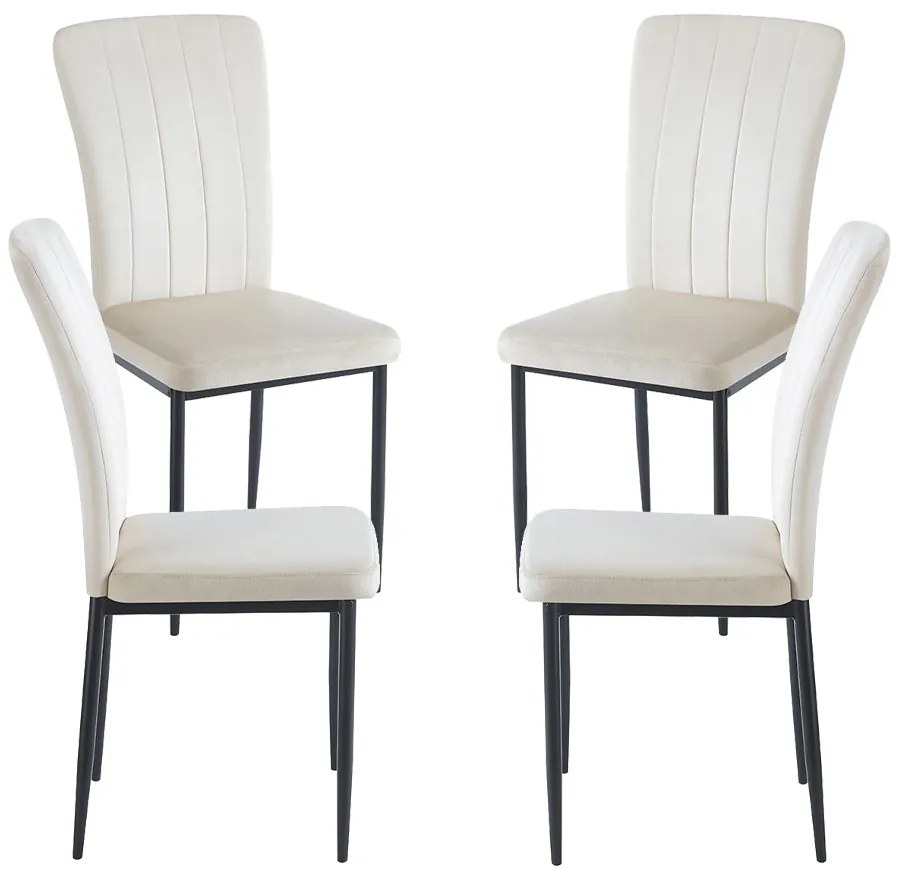 Zestaw 4 Krzese Bioba