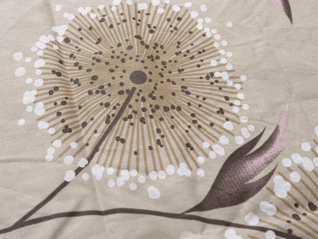 PrzytulneMieszkanie.pl PrzytulneMieszkanie.pl Bawełniana pościel PAMPELINO beżowa Rozmiar pościeli: 70 x 90 cm | 140 x 220 cm