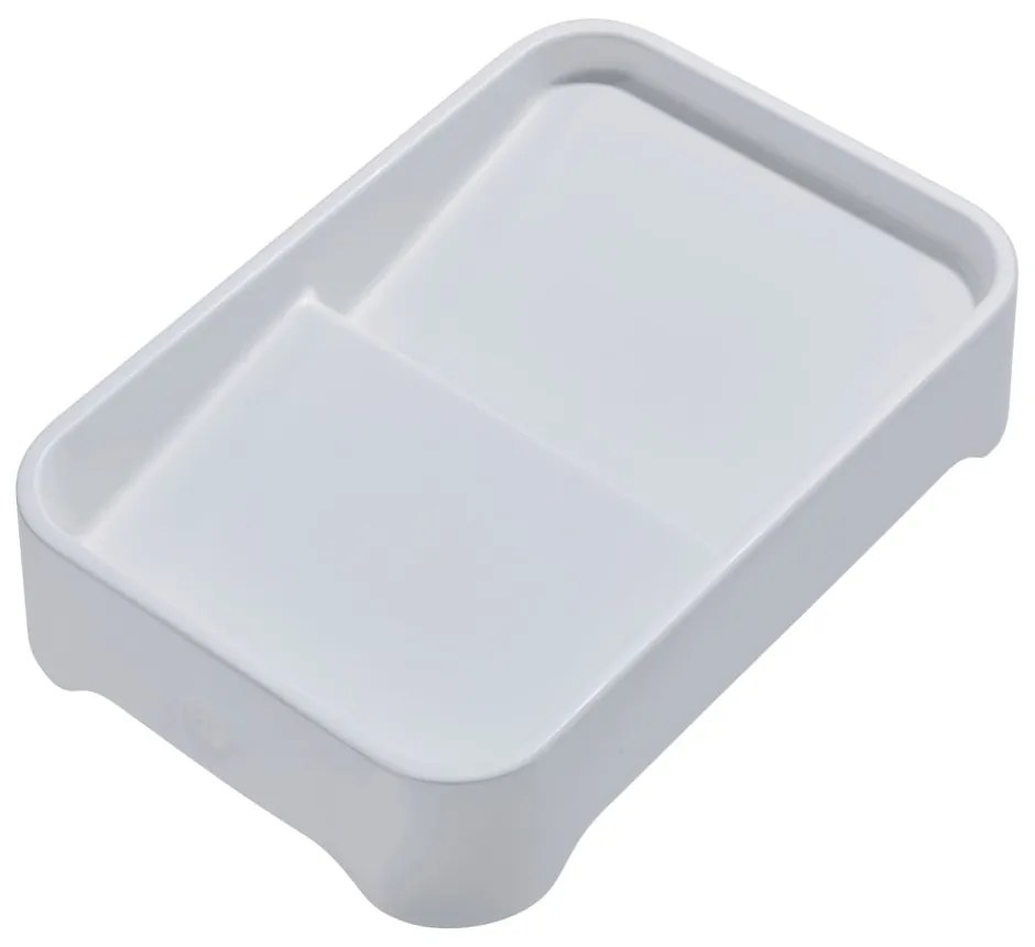 Szary organizer na kosmetyki iDesign Eco Bin, 28,12x19,23 cm
