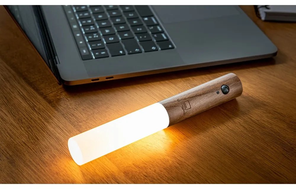 Brązowy kinkiet LED na USB Baton – Gingko