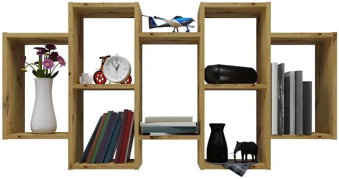 Nowoczesny regał ścienny wiszący H1-D79