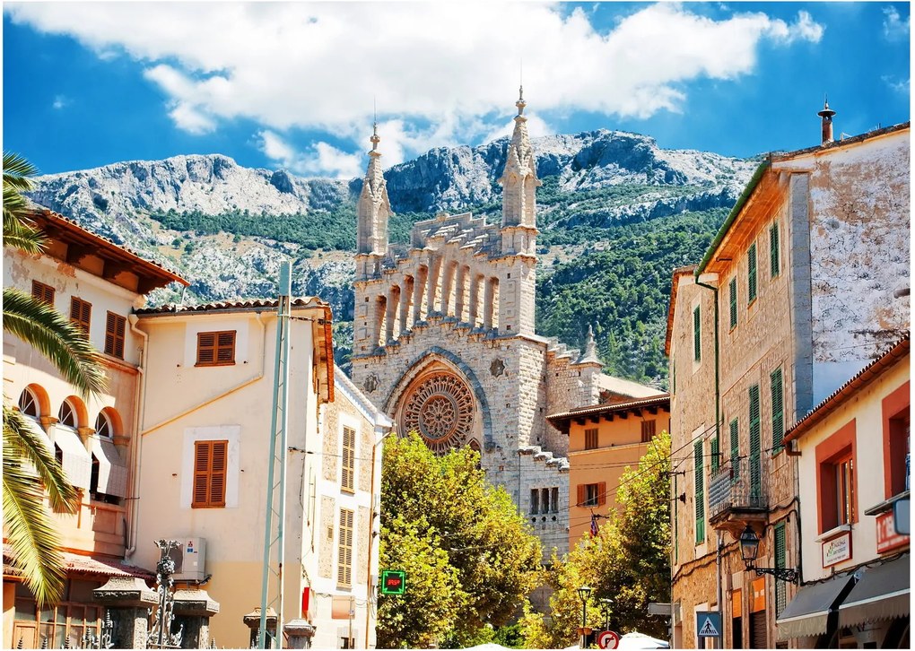 Obraz na szkle - Sóller, Majorka (70x50 cm)