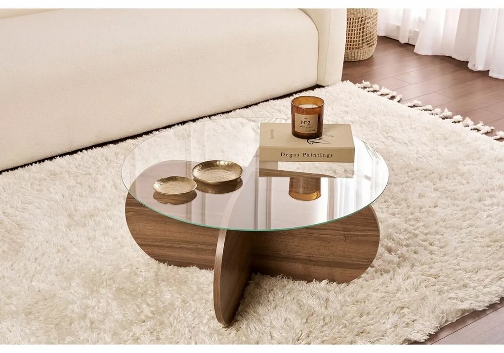 Stolik konferencyjny Aeris Walnut
