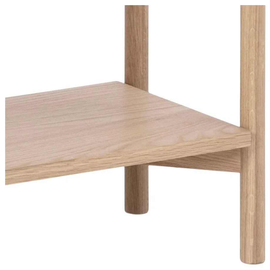 Regał w dekorze dębu w naturalnym kolorze 86x160x30 cm Braidwood – Actona