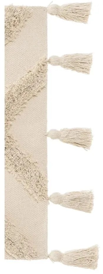 Kremowy bawełniany dywan odpowiedni do prania 50x80 cm – Casa Selección