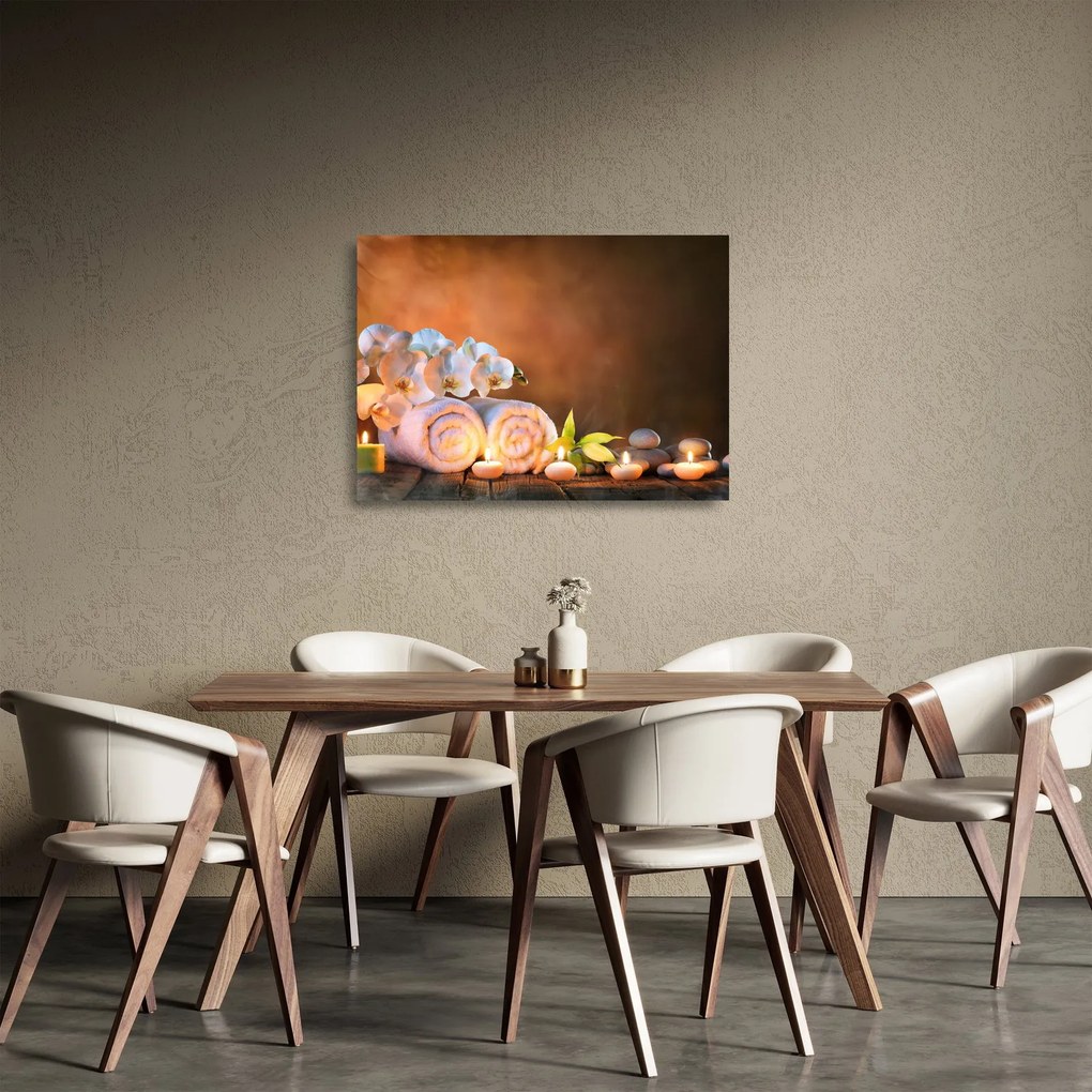 Obraz na szkle - Relaks i spa (70x50 cm)