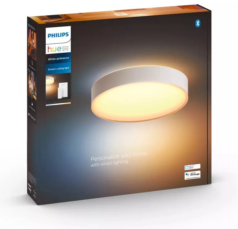 Inteligentna lampa sufitowa LED 33,5 W Enrave – Philips Hue