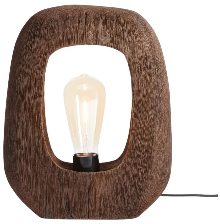 Brązowa lampa stołowa (wysokość 30 cm) Kelafo – Light &amp; Living