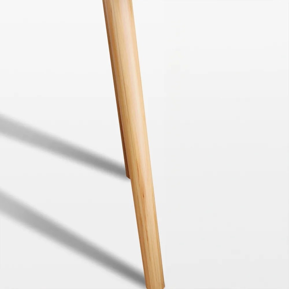 Biała toaletka z lustrem, 70x40x85 cm – kompaktowy, nowoczesny i elegancki design