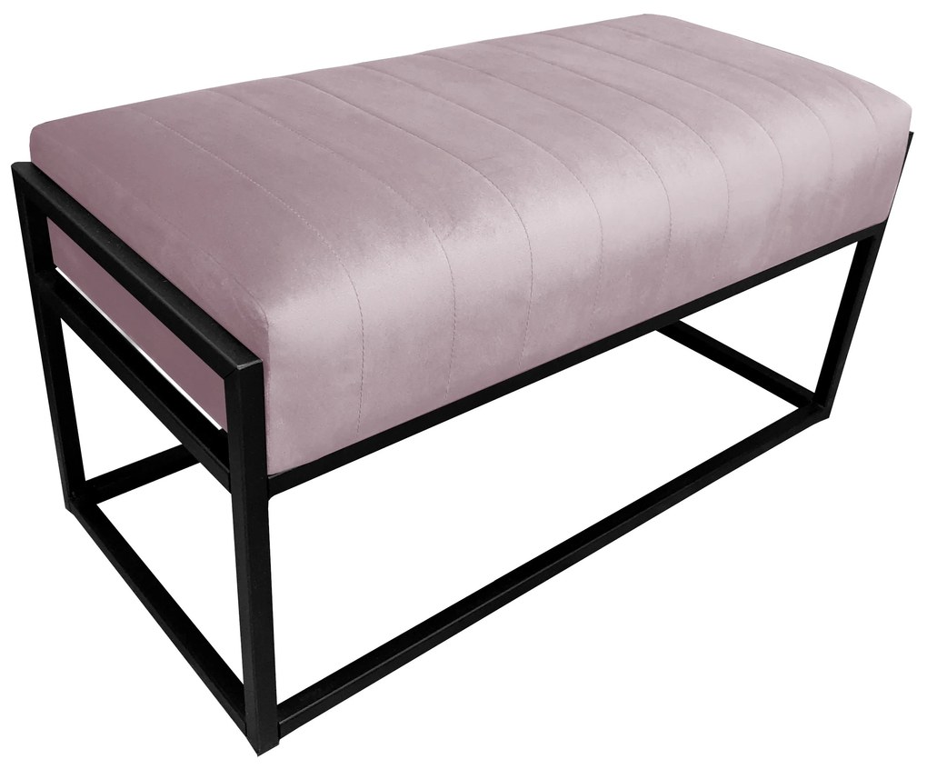 Ławka KAYA LOFT MG55 pufa podnóżek metal