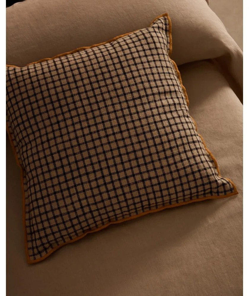 Poszewka na poduszkę z mieszanki lnu 45x45 cm Airi – Kave Home