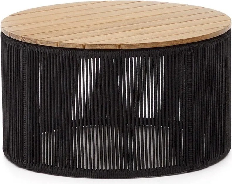 Okrągły stolik ogrodowy z blatem z drewna akacjowego ø 70 cm Dandara – Kave Home