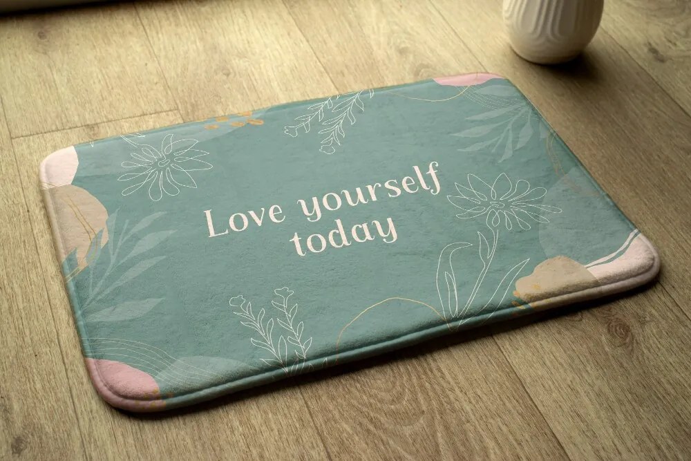 Dywanik łazienkowy antypoślizgowy Dywanik łazienkowy antypoślizgowy Dywanik Polne Kwiaty