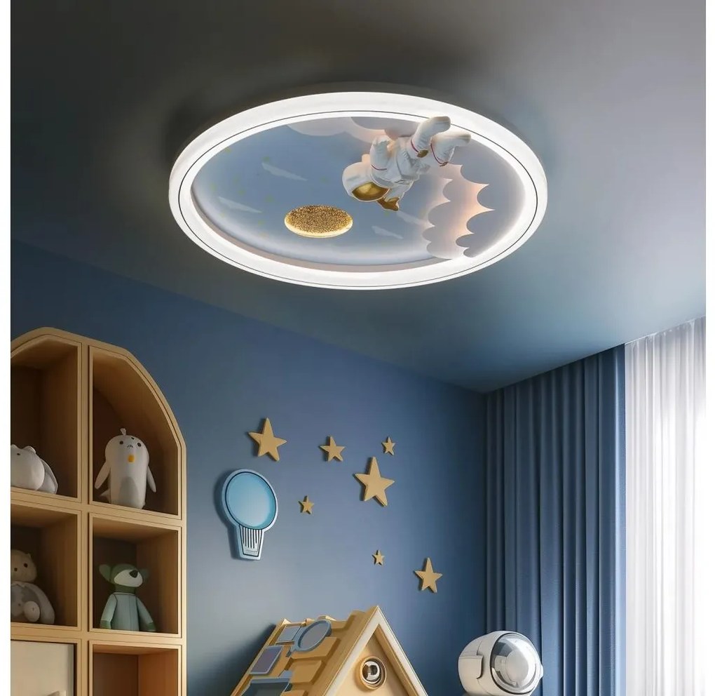 Brilagi - ściemnialna dziecięca lampa sufitowa LED/42W/230V 3000/5700K astronauta