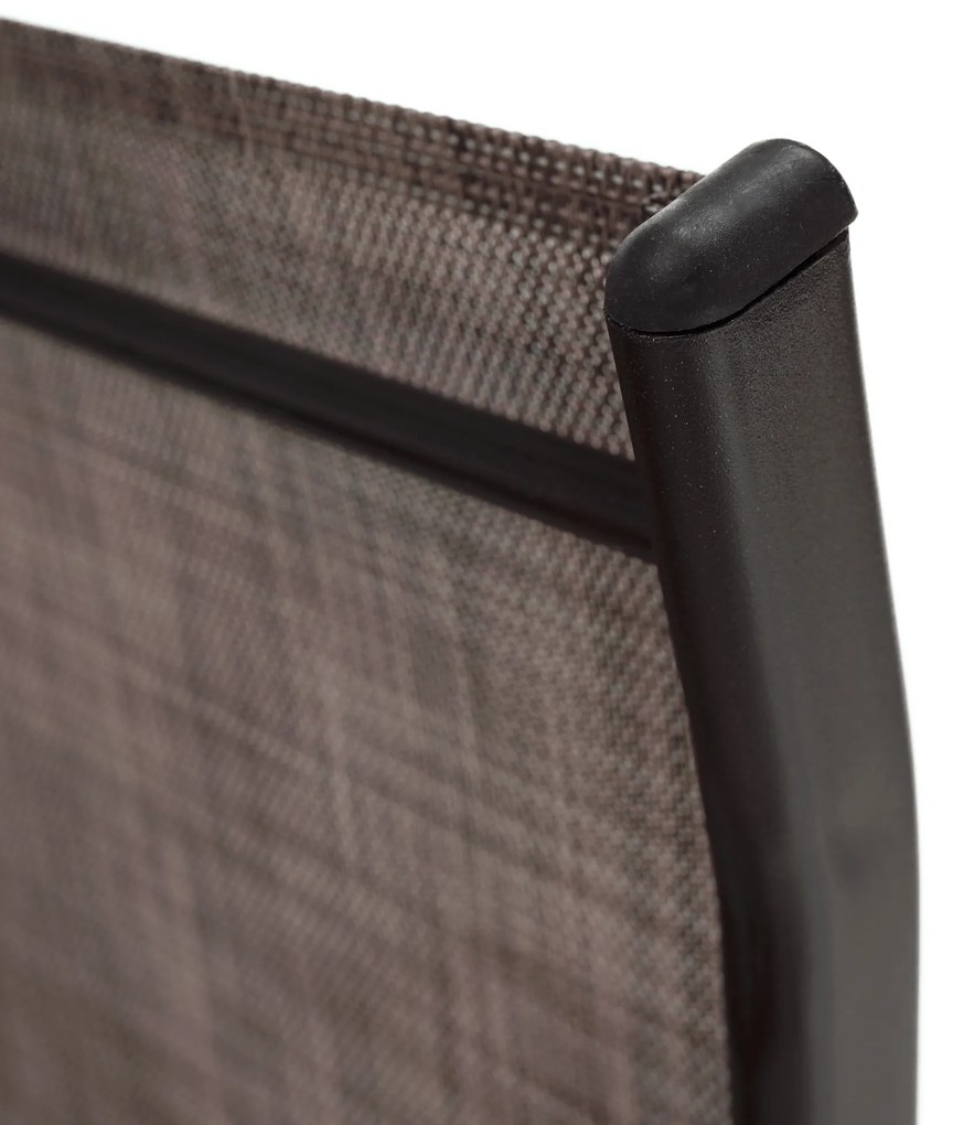 PROMOCJA Brązowe krzesło sztaplowane ALDERA II. jakość