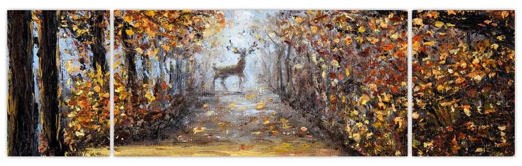 Obraz - Duch lasu (170x50 cm)