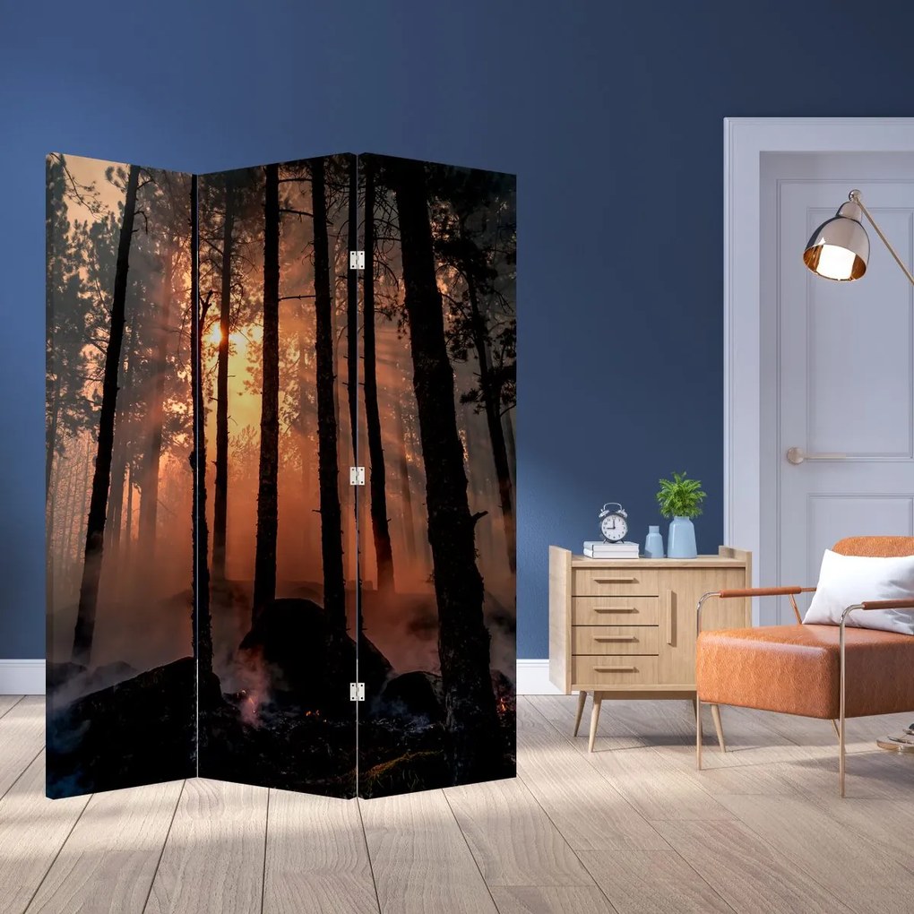 Parawan - Ciemny Las (126x170 cm)