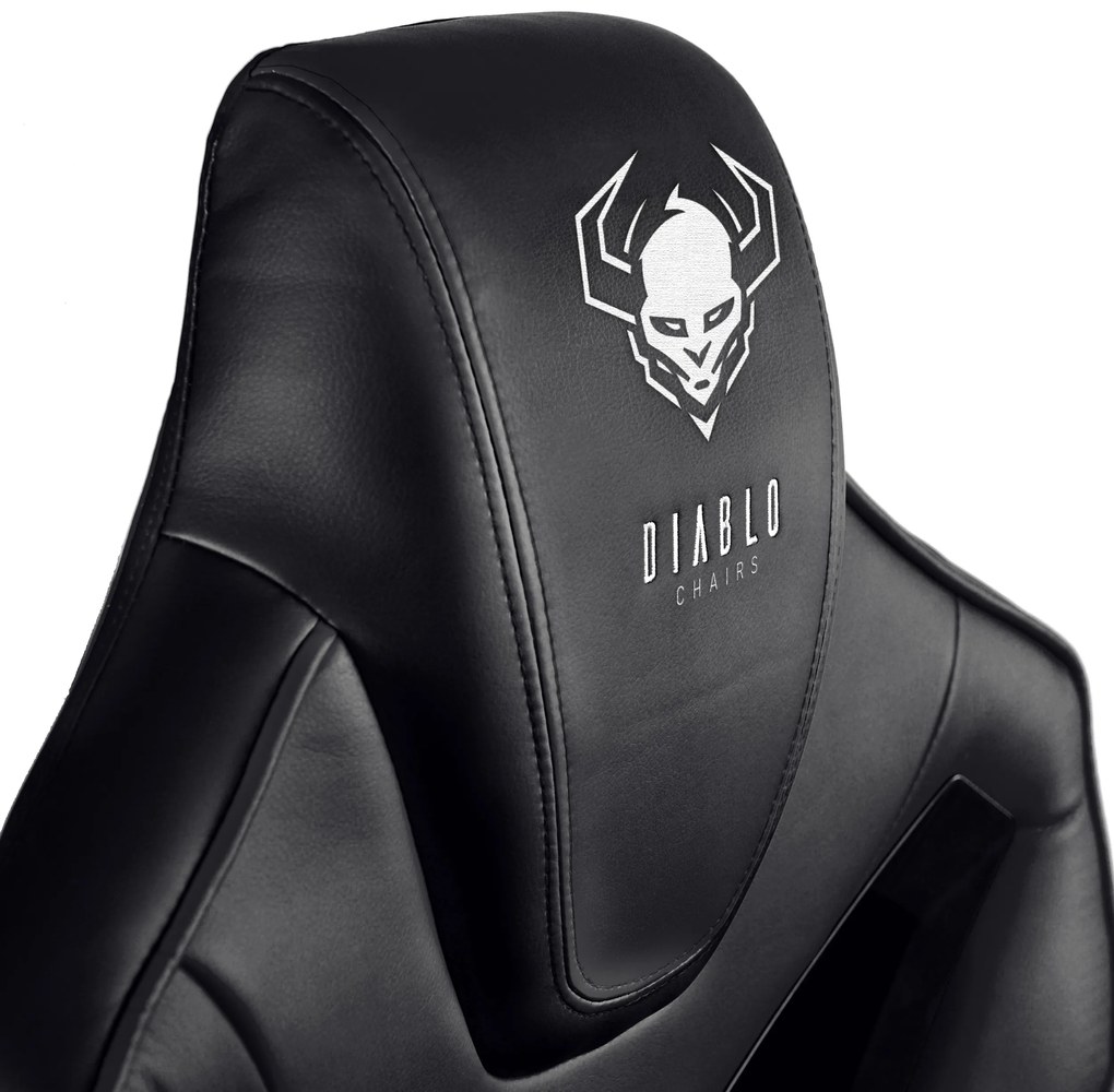 Fotel gamingowy Diablo X-Fighter Normal Size, czarny