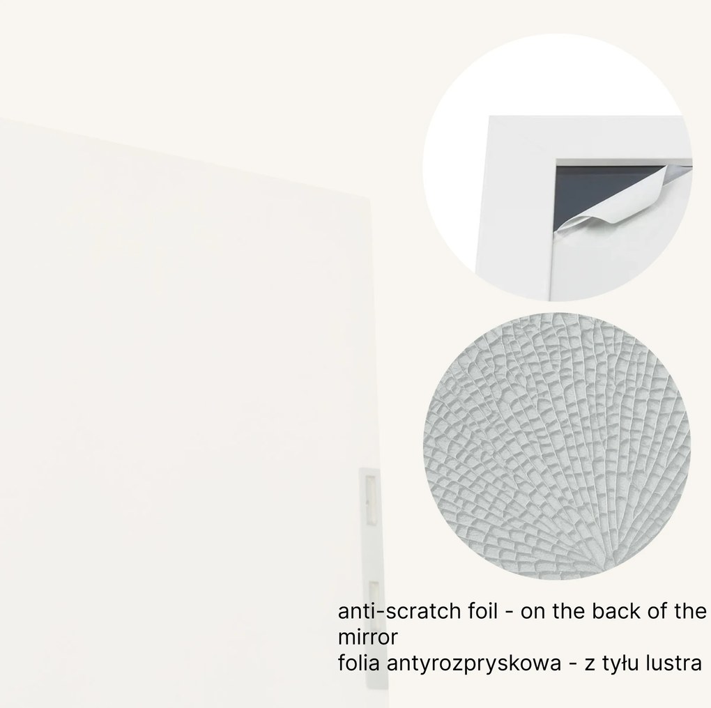 Lustro na drzwi AINA, 36 x 110 cm