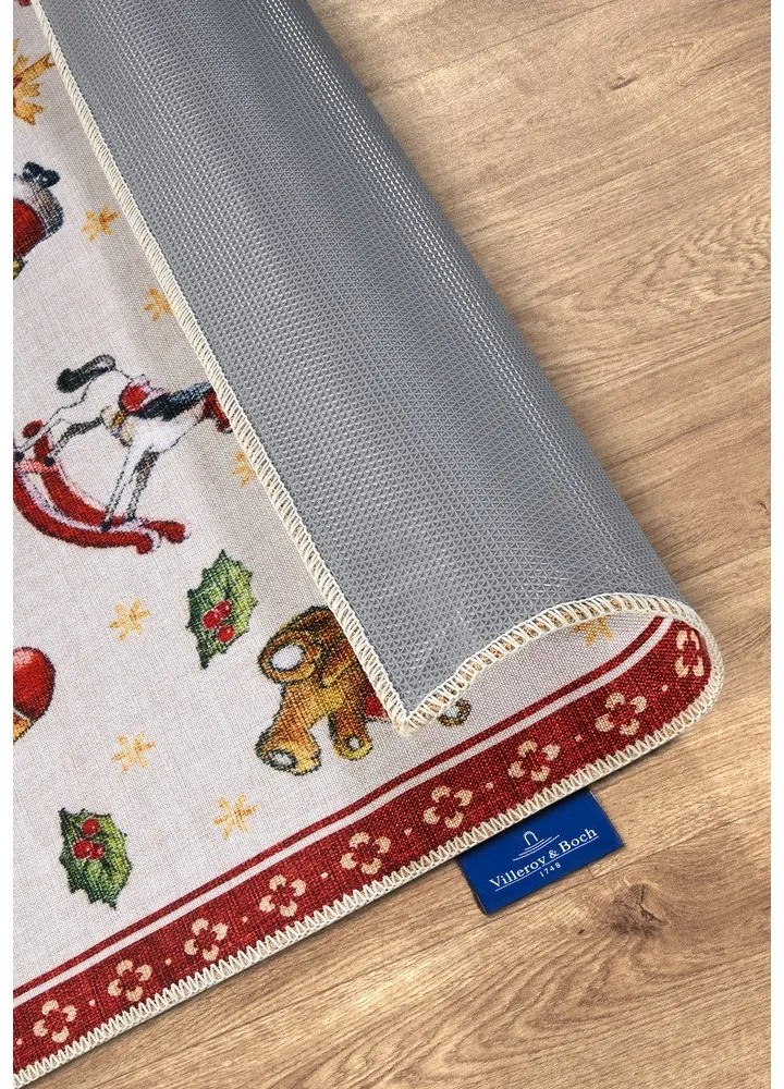 Czerwony chodnik ze świątecznym motywem 80x200 cm Red Christmas – Villeroy&Boch