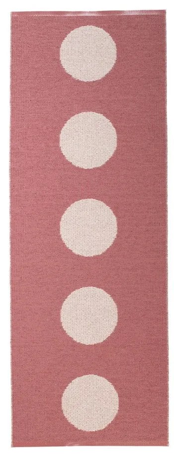Jasnoczerwony chodnik odpowiedni na zewnątrz 70x200 cm Vera Pop Blush – Pappelina