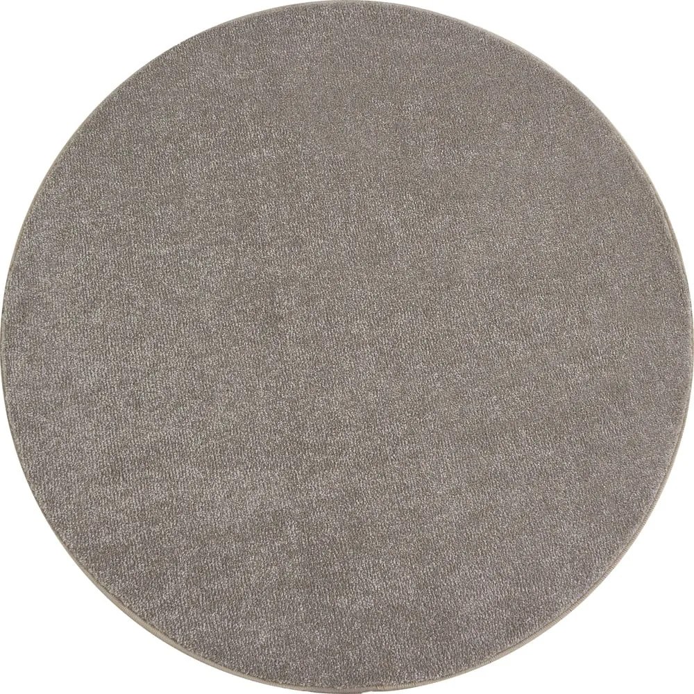 Jasnobrązowy okrągły dywan ø 120 cm Ata – Ayyildiz Carpets