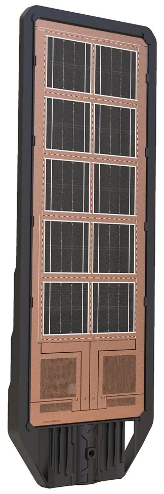 Latarnia Solarna Kers 400W 2700lm 6500K, lampa na zewnątrz