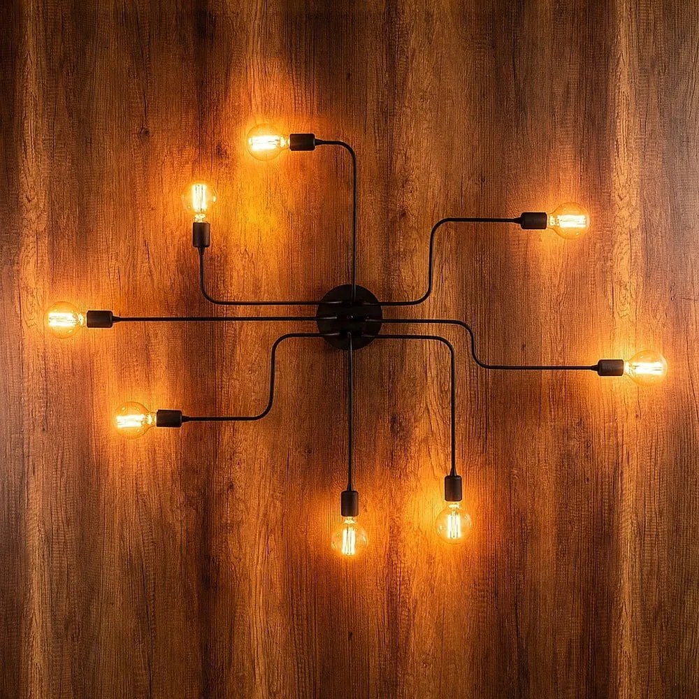 Czarny kinkiet Truva – Opviq lights