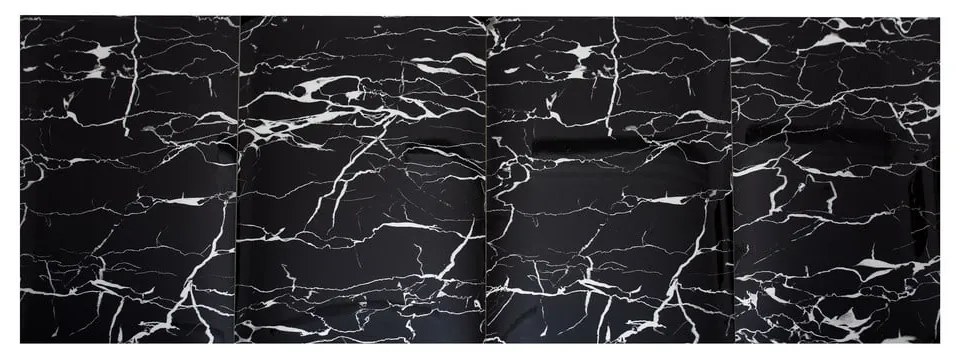 Płytki samoprzylepne na ścianę zestaw 6 szt. 60x30 cm Nero Marquina – SP TREND