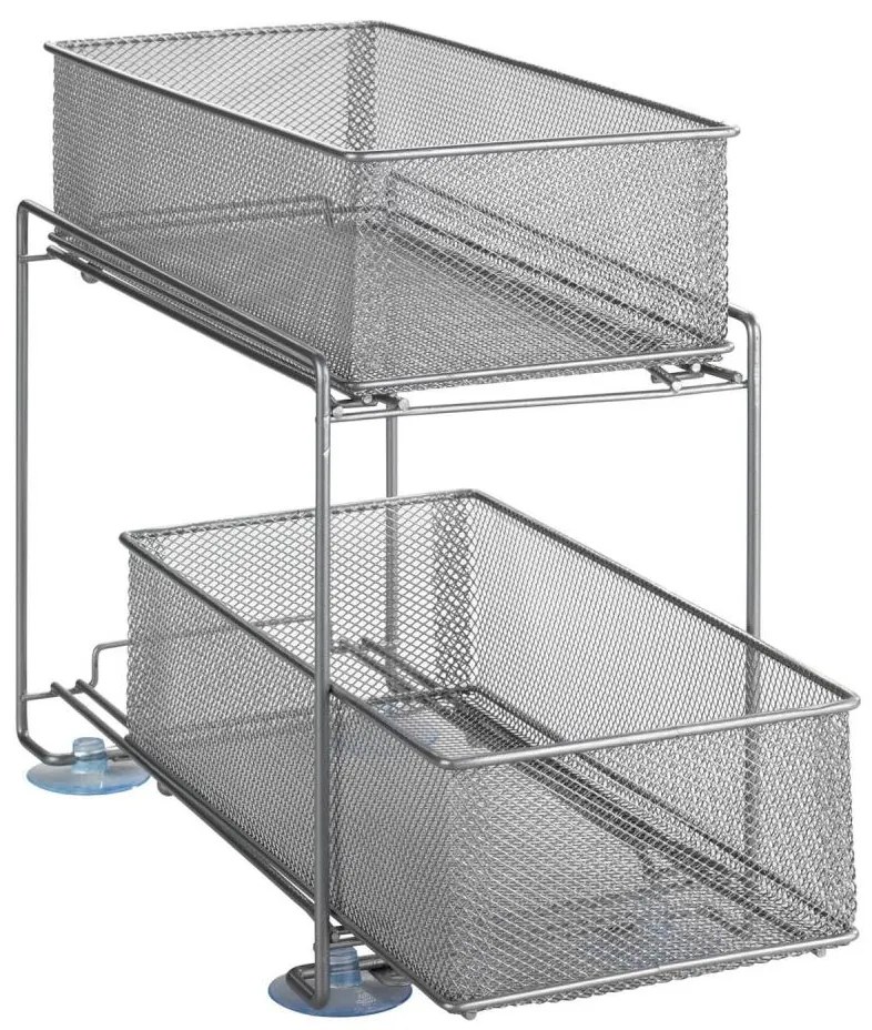 WENKO 53140800 - Półka GIOMA 35x33,5 cm srebrna