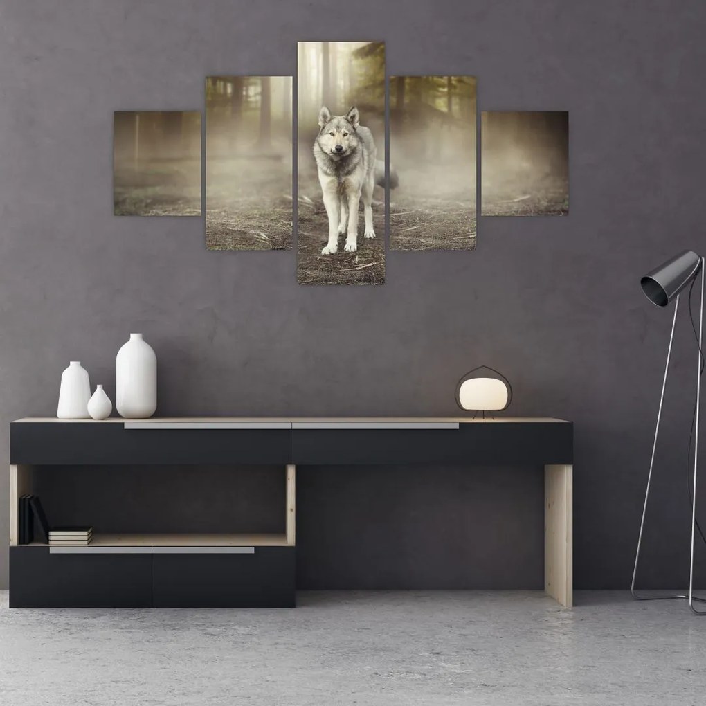 Obraz - Strażnik leśny (125x70 cm)