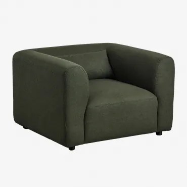 Fotel Z Podłokietnikami Fogler Chenille Salvia Zieleń - Sklum