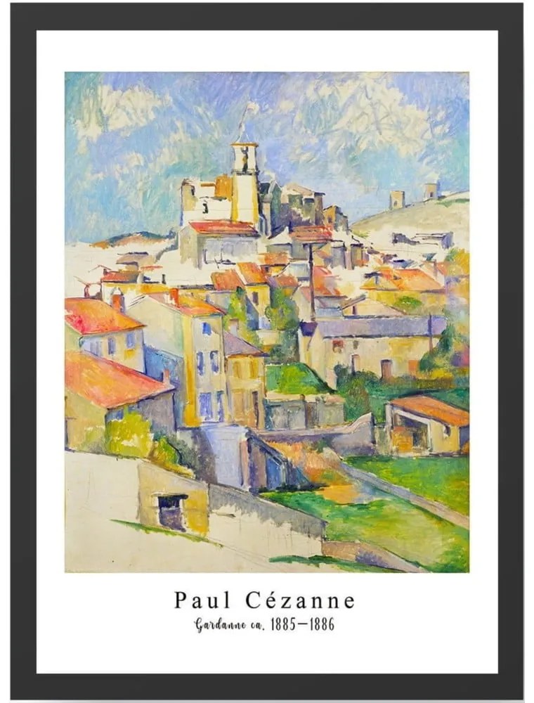 Obraz 35x45 cm Paul Cézanne – Wallity