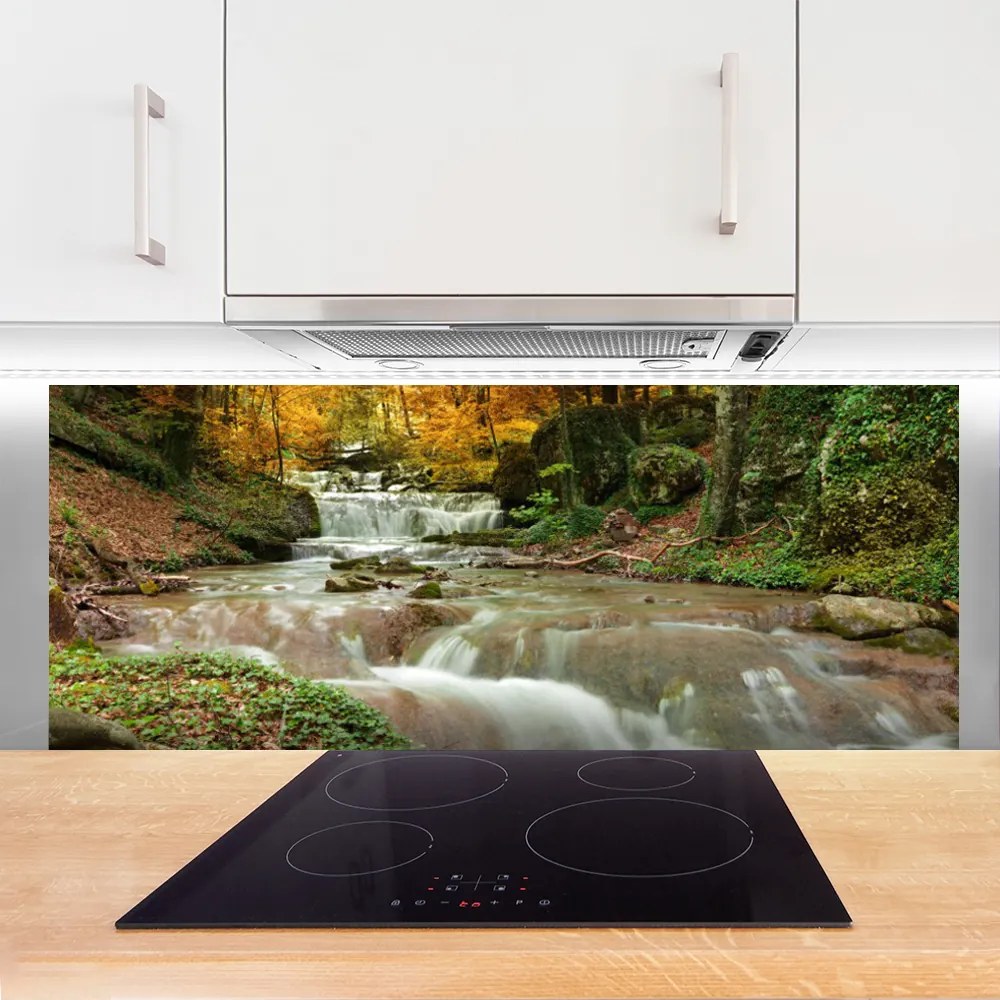 Panel nad blat kuchenny Kaskada w Cieniu Lasu