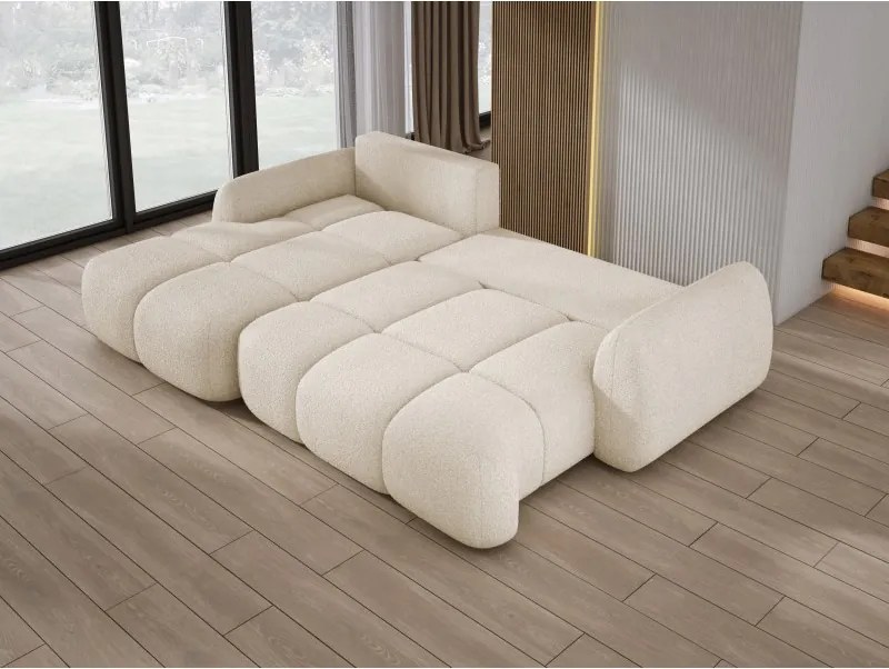 Narożnik COCO WIND z funkcją spania poduszkami i pojemnikiem NOW OR NEVER 02 WERSAL