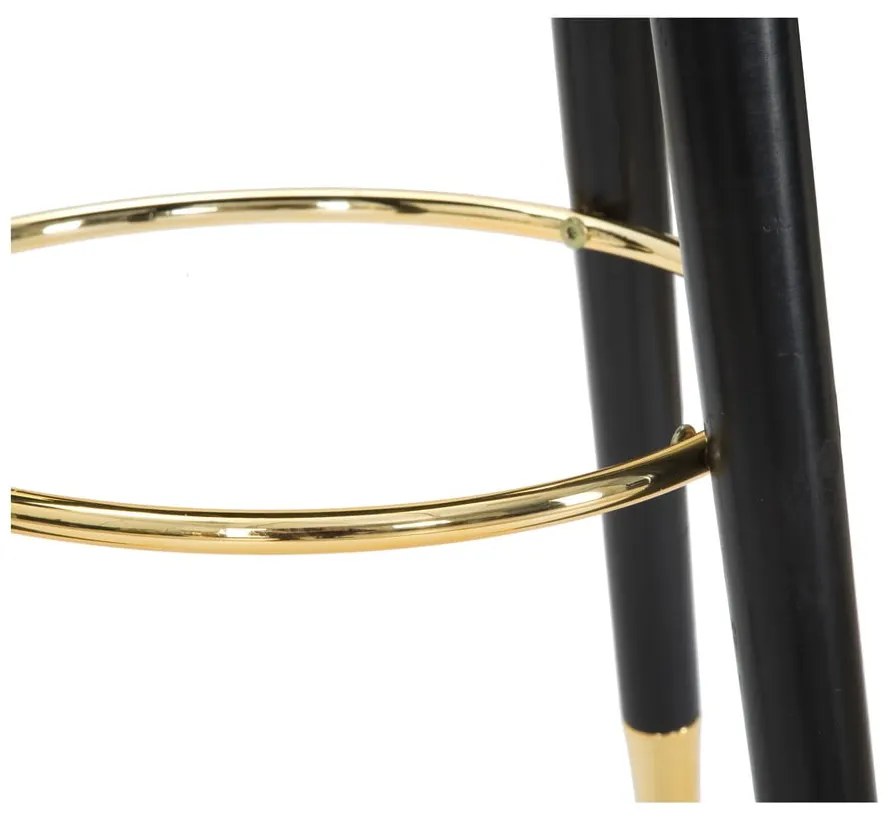 Czarny hoker Mauro Ferretti Paris Nero/Gold